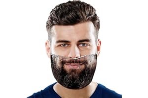 ABC Pack & Supply Black Disposable Beard Covers, 18 Inch. Pack of 100 Soft Nylon Beard Net. Lightweight Honeycomb Kitchen Bea