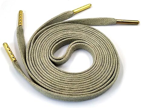 Amazon Co Jp Drspd 70 150センチメートルマルチカラーワックス防水メタルヒントフラット靴ひもスニーカー耐久性のある女性メンズ靴ひも靴弦楽のため Color 05 Light Grey Size 90cm ホーム キッチン