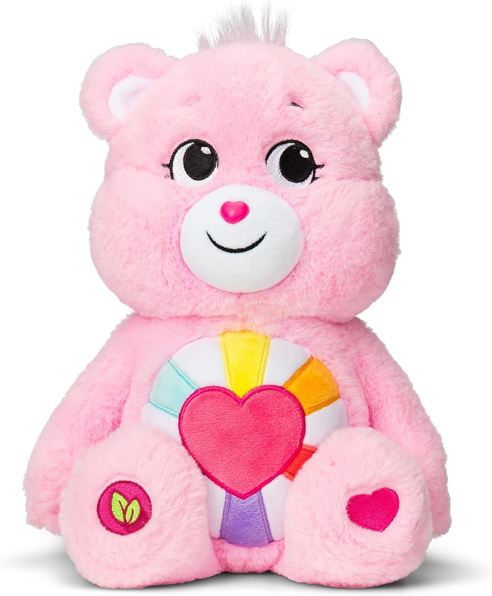 Care Bears Hopeful Heart Bear 35cm Medium Plush Collectible Toy