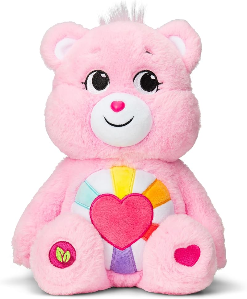 Care Bears Hopeful Heart Bear 35cm Medium Plush Collectible Toy