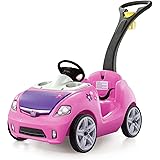 Step2 Whisper Ride II Push Car | Pink Toddler Ride On Toy