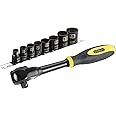 Stanley 0-94-606 Ratchet Rotator (9 Piece), Black/Silver