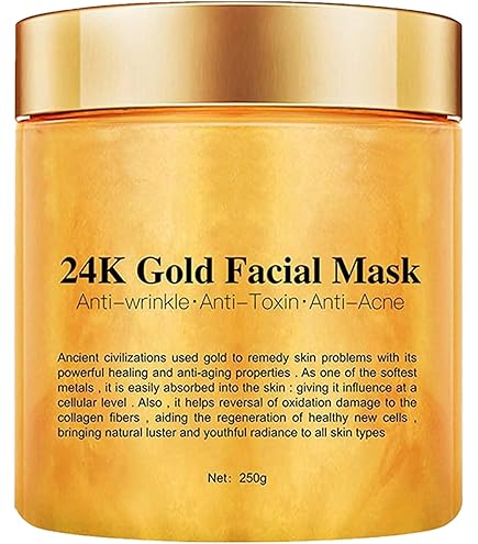 Amazon.com : KlsyChry 24K Gold Peel Off Face Mask, Rejuvenating