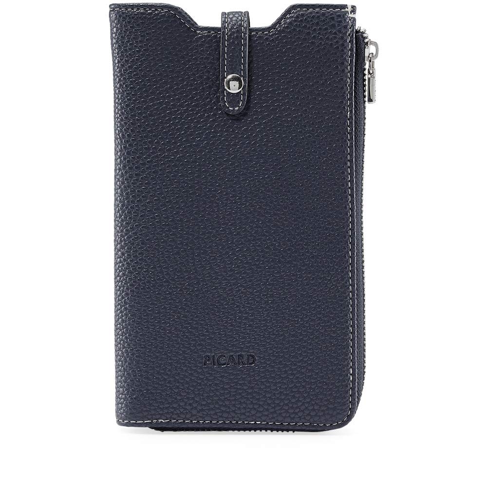 Picard Loire 1 Women's Mobile Phone Case and Wallet Synthetic Medium One Size with Press Stud Mobile Phone Case and Wallet for Everyday Going Out, Ocean, Standard Size, Mobile Phone case