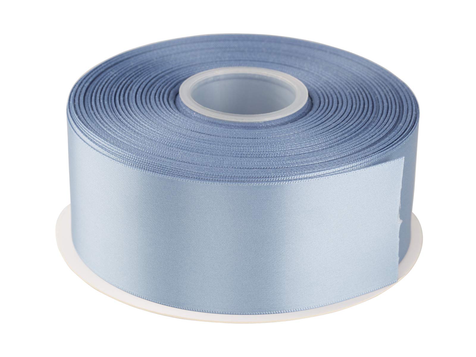 AVANAVA 50mm Wide Double Face Satin Ribbon - 45 Meters (332-French Blue)