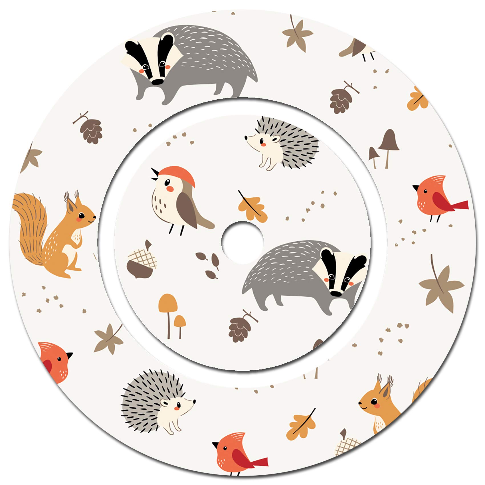 yabaduu Protective Film for Tonie Charging Station Design Sticker Cover Perfect fit self-Adhesive Accessories for Children Toys Y046 (No. 28 Animals of The Forest, Charging Station Film)
