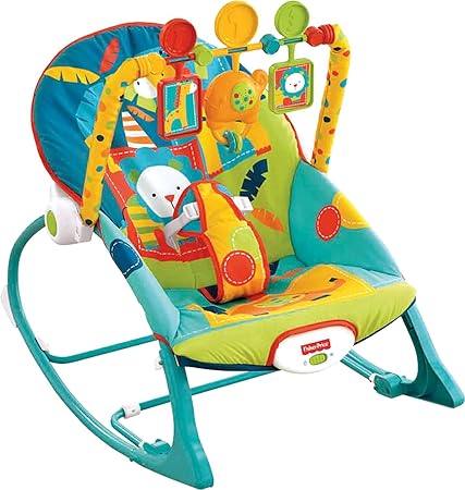 Mecedora Fisher-Price para bebés Dark Safari Talla:No Size