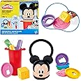 Play-Doh Disney Junior Mickey Mouse Clubhouse, Happy Stackable Toy Set, Preschool Toys, Arts & Crafts Gifts for Kids 2+