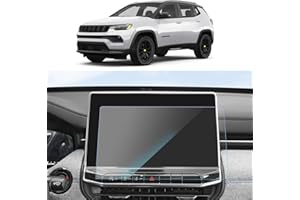 SKTU for 2025 2024 Jeep Compass Screen Protector for 2022-2025 Jeep Compass (Sport/Latitude/Latitude Lux/Limited/Trailhawk) 10.1In Navigation Jeep Compass 2024 2025 Accessories Tempered Glass HD Clear