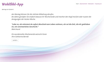 Amazoncom Wohlfühl App Appstore For Android