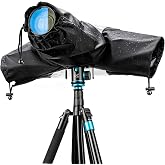 Professional Camera Rain Cover,Waterproof Camera Cover for Nikon Canon Sony | Waterproof Zipper,Camera Raincoat for Canon Nikon Sony Fujifilm &amp; More Camera with Lens,Camera Accessories for Photography
