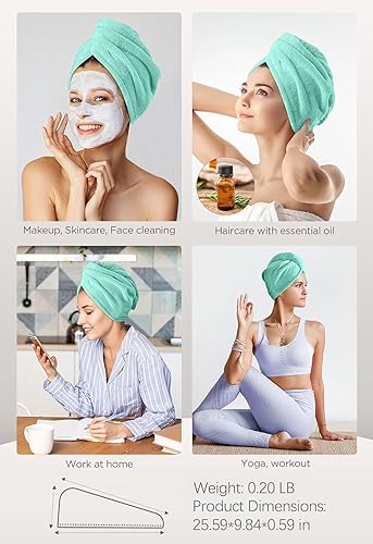 microfiber cloths amazon hair towel wraps