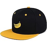 JPAK Banana Fruit Hip-Hop Snapback Hat Embroidered Baseball Cap Monkey