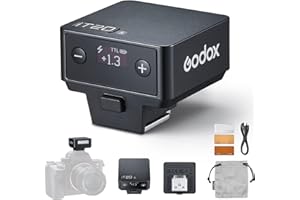 Godox IT20 S IT20S TTL Mini Flash for Sony, TTL/Manual Camera Flash, Built in Battery, 700 Full Powers, 1.5s Recycle Time, wi