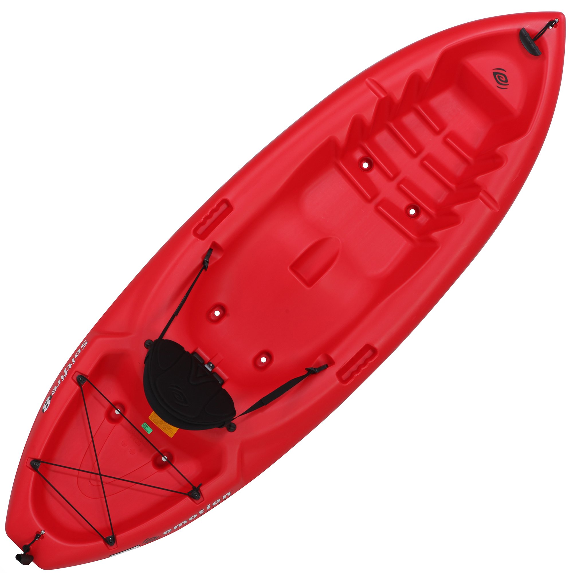 Emotion 90244 Spitfire SitOnTop 8 Foot Kayak, Red Buy Online in