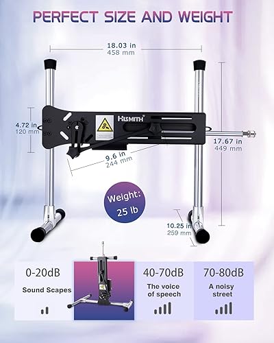 Hismith Premium Sex Machine, APP Remote Control Love Machine