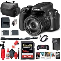 Amazon.com : Canon PowerShot SX70 HS Digital Camera (3071C001) + 