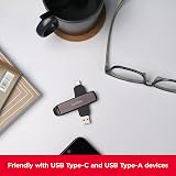 SanDisk Extreme PRO Dual Drive 512GB USB A-C Read 1000MB/s Encrypted view 7