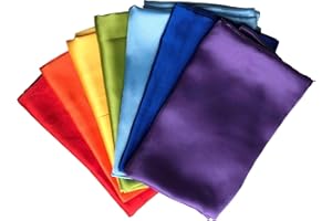 Fun and Colorful Dress Up Scarves for Kids - Dress Up Play Scarves for Creativity Development –Square Dance Magic Performance