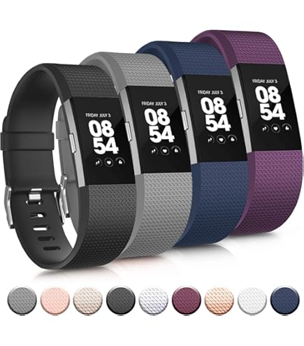 Fitbit Charge 2 frequência cardíaca + pulseira fitness, azul