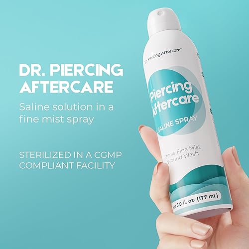 SteriPierce Fine Mist Sterile Saline Piercing Aftercare 75ml NeilMed Alternative | UK - View #7