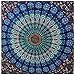 Blue Tapestry Wall Hanging Mandala Tapestries Indian Cotton Bedspread Picnic Bedsheet Blanket Wall Art Hippie Twin Hippie Bohemian Wall Decor Tapestry