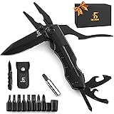 THE FRONT Multitool Knife, Pocket Knife, 13 in 1
