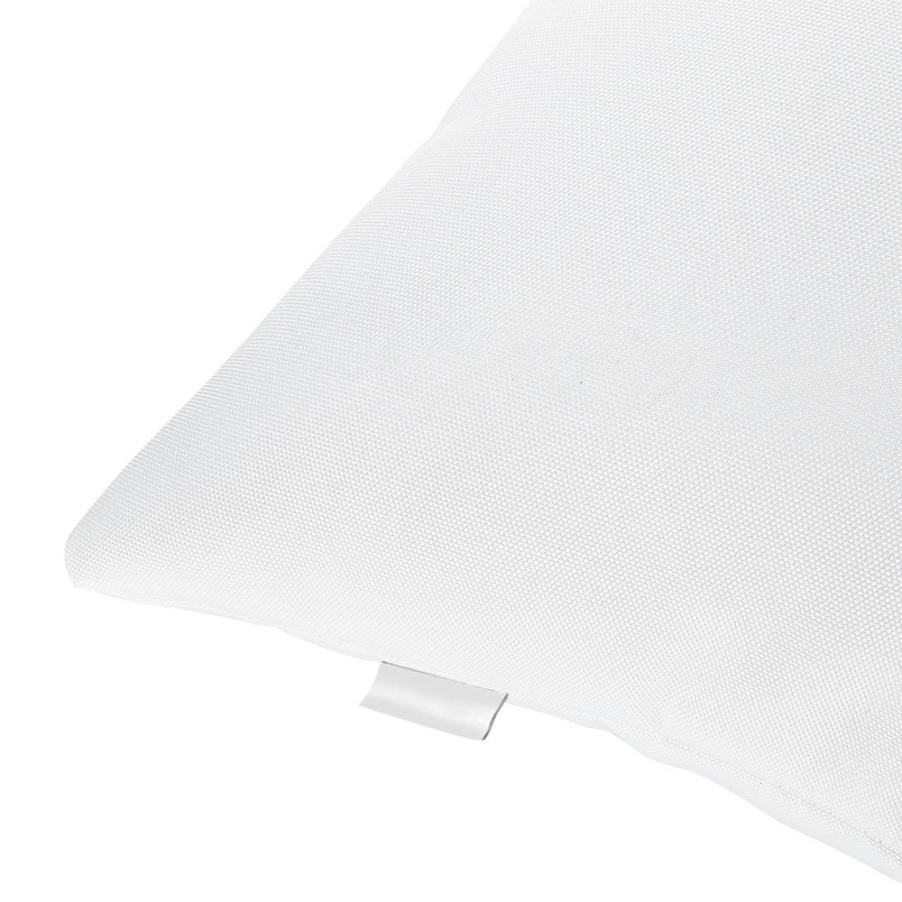 FabricMCC Throw Pillow Cover 18 Inch Quote Words Square Decorative Canvas Cushion Cover Throw Pillowcase for Couch (happily)