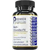 Premier Research Labs Medi Chlorella-FX - 120 Vegetarian Capsules | Chlorella Capsules, Chlorophyll, Organic Pills for Women &amp; Men, Chlorophyll Supplement