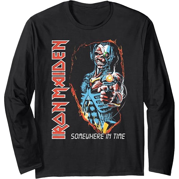 IRON MAIDEN MAIDEN JAPAN ロングスリーブTシャツ XL Amazon.com: Iron Maiden Japan Event Long Sleeve T-Shirt : Clothing