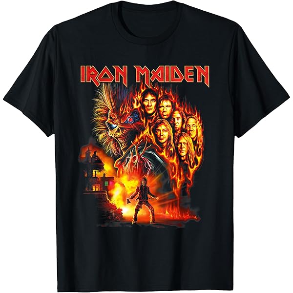 Amazon.com: Iron Maiden Japan Event T-Shirt : Clothing, Shoes