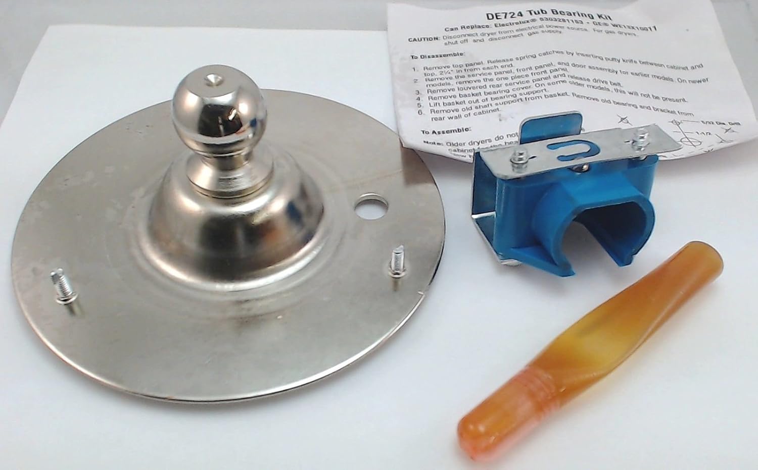 Dryer Rear Bearing Kit for Frigidaire, AP2142648, PS459829, 5303281153