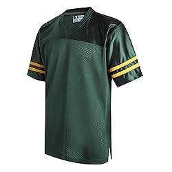 DEHANER Green Football Jersey for Men Women Dad Mom