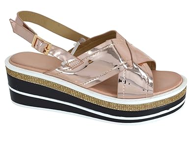 KIDS CHILDRENS GIRLS INFANTS SUMMER DIAMANTE FLAT GLITTER STRAP SANDALS SHOES SZ
