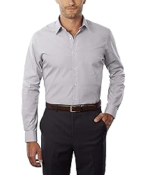 Van Heusen Men's Dress Shirt Fitted Poplin