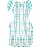 Love to Dream Swaddle UP 50/50, Multi Zig Zag, Medium, 13-18.5 lbs