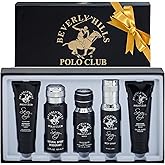 Beverly Hills Polo Club BHPC Cologne 5 Piece Gift Set for Men | Eau de Toillete, Deodorant, Shower Gel, Body Wash, Body Spray Fragrances (Sexy)
