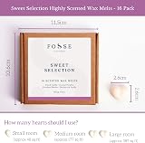 Fosse Living Sweet Selection Soy Wax Melts 16 Pack 4 Scents UK Handmade view 5