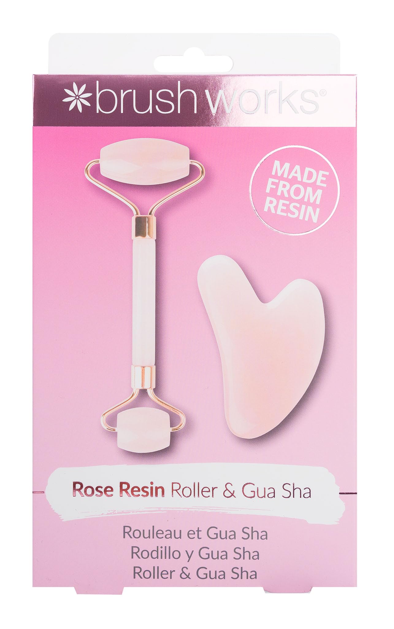 Brushworks Resin Roller & Gua Sha