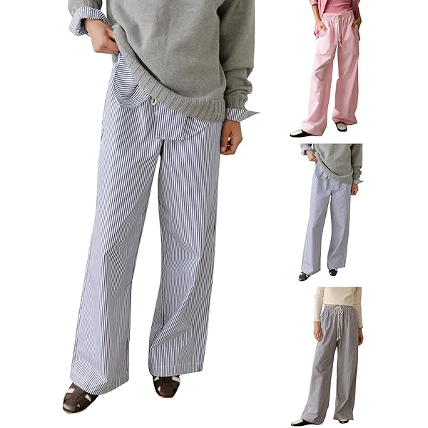 パンツ 90's KENZO Linen Stripe Pajama Pants 90's KENZO Linen Stripe Pajama Pants