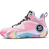 ASHION Men's Basketball Shoes Fashion Breathable Non Slip Sneakers Mens Arch Support Running Sport Shoes