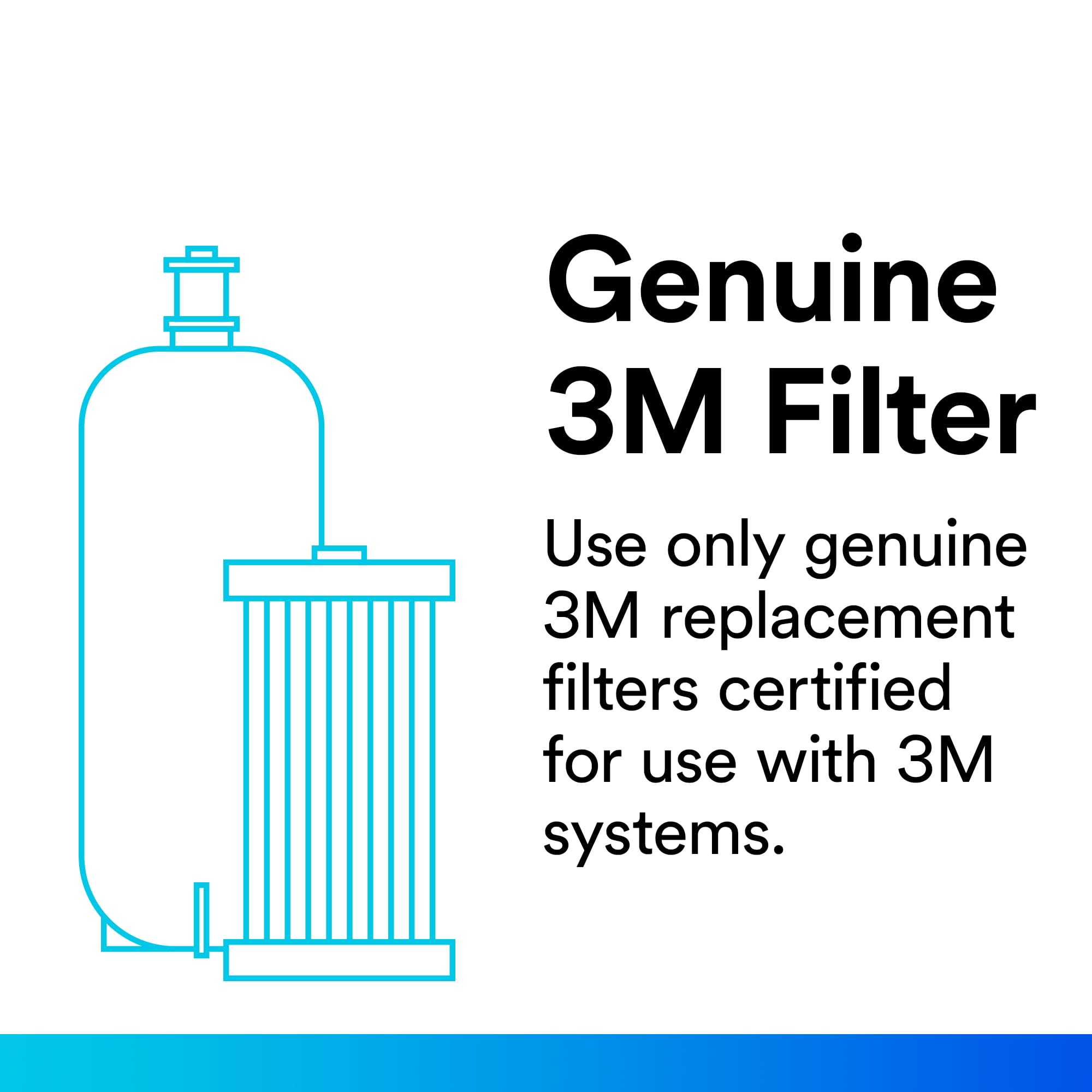 3M Aqua-Pure Whole House Replacement Water Filter AP810, For Aqua-Pure AP801, AP801-C, AP801T and AP801B Water Filtration Systems,White