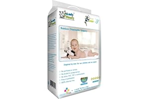 Andy Pandy Premium Disposable Diapers - XL - for Babies Weighing 26+ lbs - X-Large (Pack of 62)