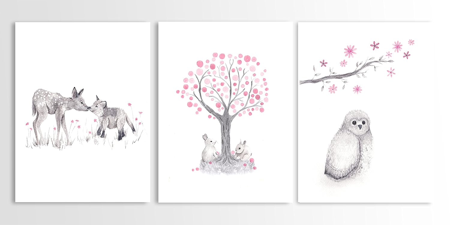 baby girl room paintings