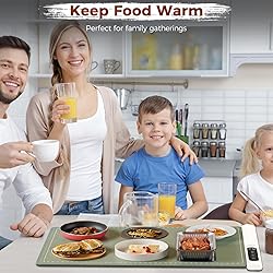 Newise Graphene Warming Mat for Food - Fast Full