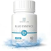 Sanare Lab Blue Essence (Methylene Blue) with Vitamin C and Cocoa Powder, 60 Capsules
