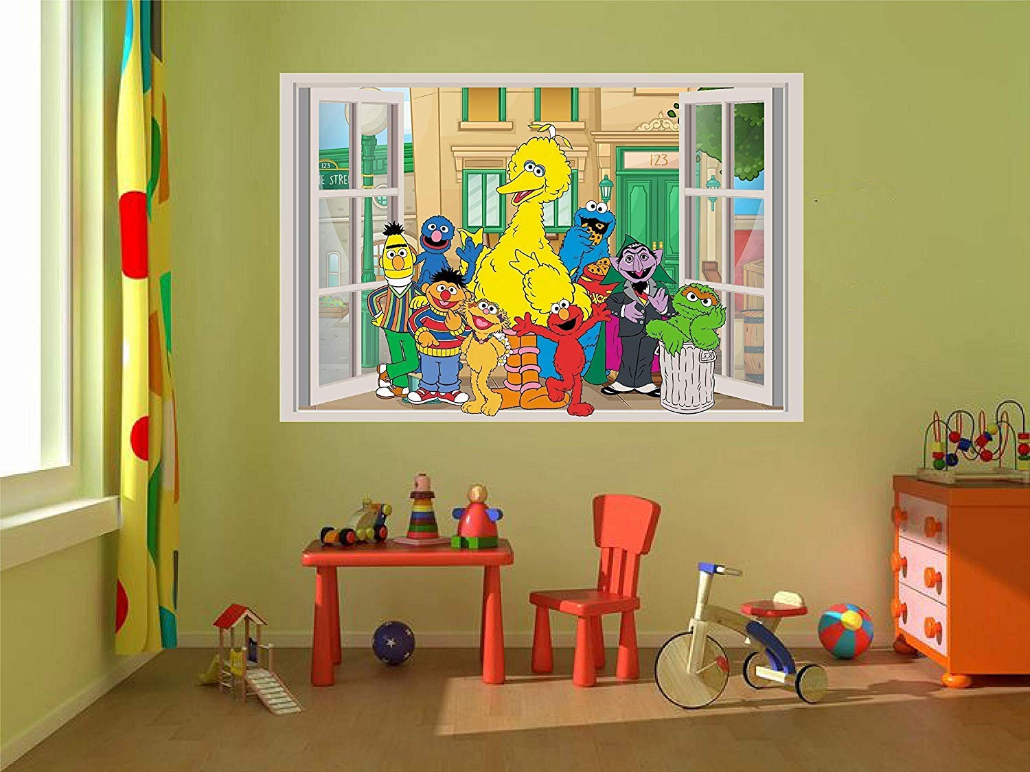 Children S Bedroom 3d Decor Decals Stickers Vinyl Art