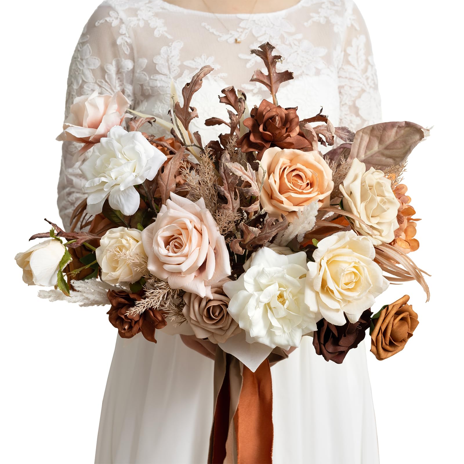 Photo 1 of *USED*
Ling's Moment 13 Inch Artificial Wedding Bouquets for Bride Bridal Bouquet Bridesmaid Bouquet Tossing Bouquet for Wedding Ceremony Anniversary Bridal Shower