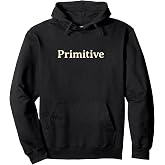 Primitive Classic Vintage Typography Pullover Hoodie