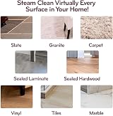 H2O HD PRO Steam Mop and Handheld Cleaner 5 in 1 1500W 15s Heat view 3